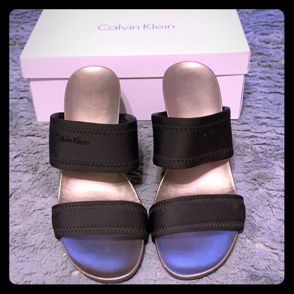 Wedge Two Strap Slip-on